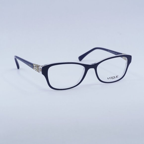 🕶️ New Vogue VO5170B 2563 Eyeglasses - Blue/Serigraphy Frame 52mm